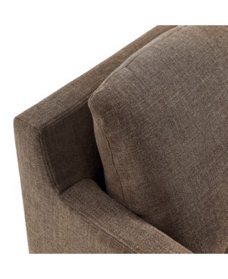  Serene Fabric Slipcovered Swivel Armchair