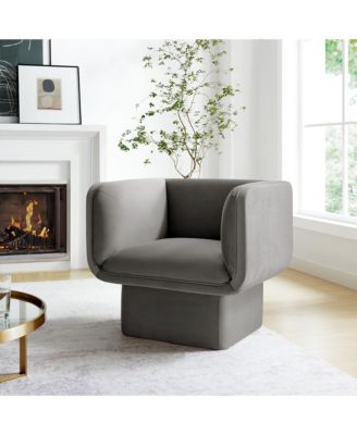  Tate Performance Velvet Accent Chair