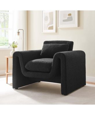  Waverly Boucle Upholstered Armchair