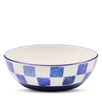 Indigo Check Bowl