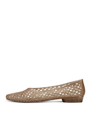 Women's Allure Gold Jelly Shoes