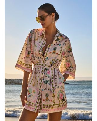 Como Linen Shirt Dress