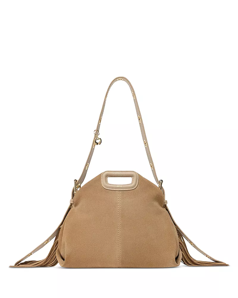 Maje Miss M Suede Bag