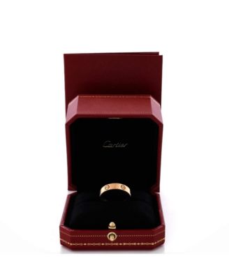  Love Band Ring 18K Rose Gold