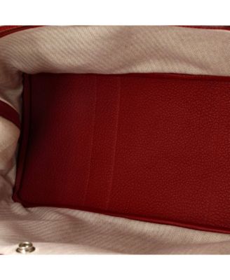 36 Garden Party Tote Leather