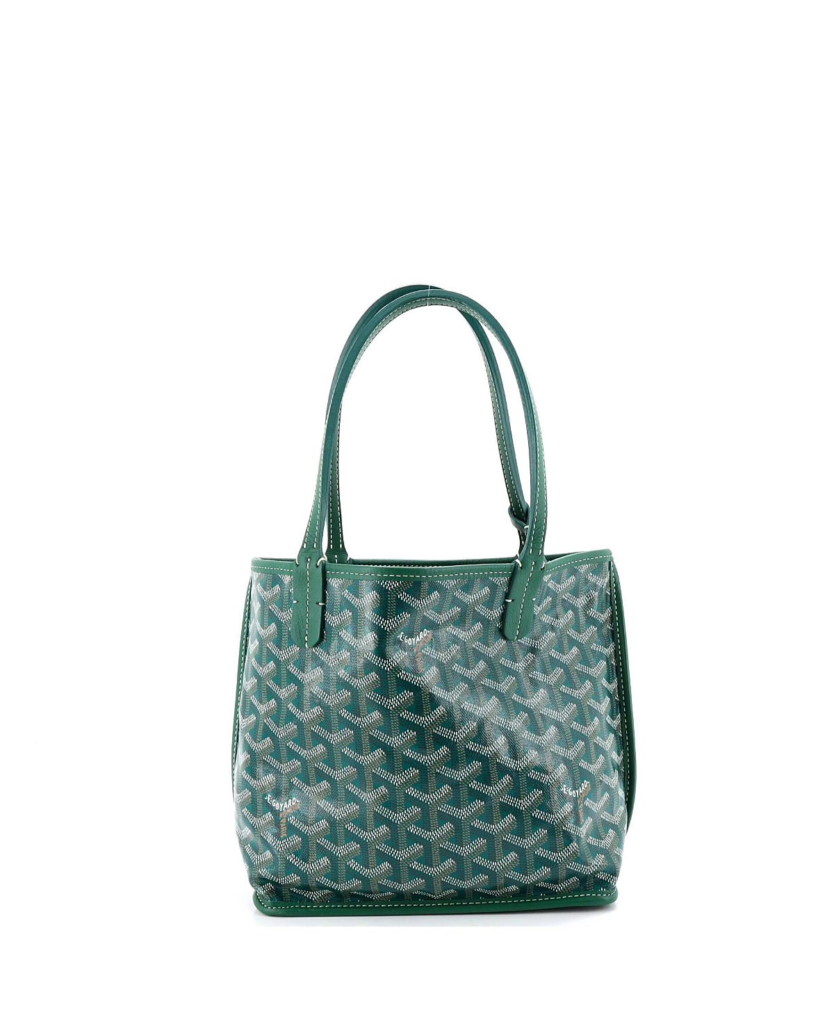 Pre-Owned Goyard Mini Anjou Reversible Tote Coated Canvas
