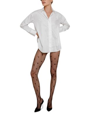 Sweetheart Fishnet Tights