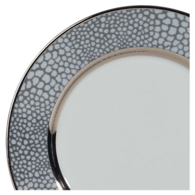 Mak Grey & Gold Dessert Plate