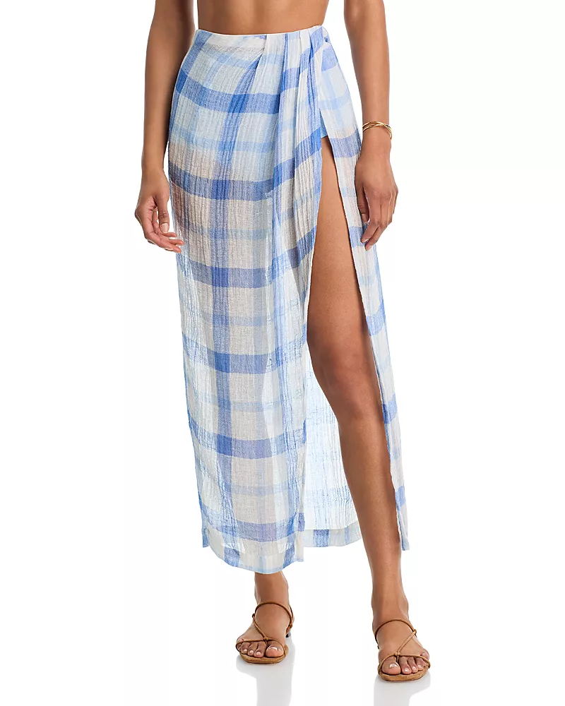 Lisa Marie Fernandez Sarong Skirt Swim Cover-Up