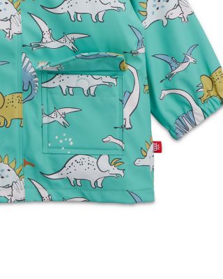 Unisex Dino Print Color Changing Magnetic Raincoat - Little Kid, Big Kid