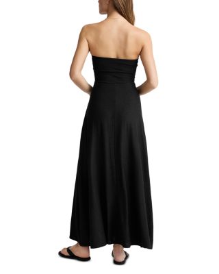 Featherweight Strapless Maxi Dress
