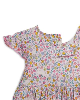 Girls' Bunny Blossom Magnetic Flutter Sleeved Dress - Little Kid, Big Kid