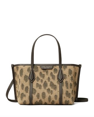 Perry Mini Printed Canvas Tote Bag 