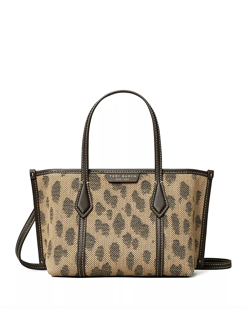 Tory Burch Perry Mini Printed Canvas Tote Bag