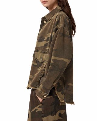 Hettie Camo Shacket