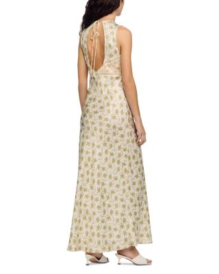 Kate Flower Print Maxi Dress