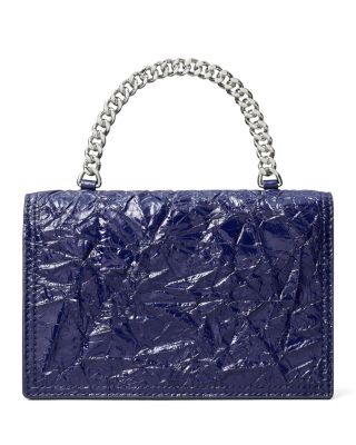 Kira Mini Leather Top Handle Chain Wallet