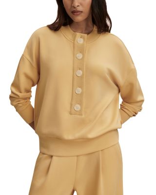 Reena Button Front Sweatshirt