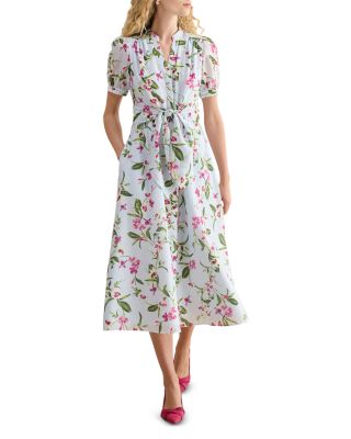 Petite Clarissa Belted Dress