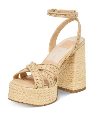 Women's Danila Raffia Espadrille Platform Sandals 