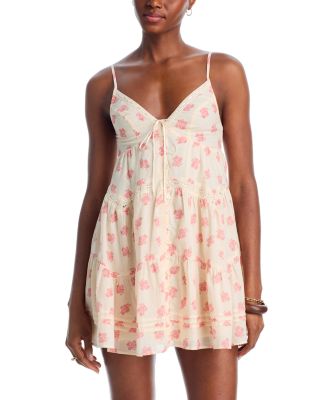 Queens Floral Mini Dress - Exclusive