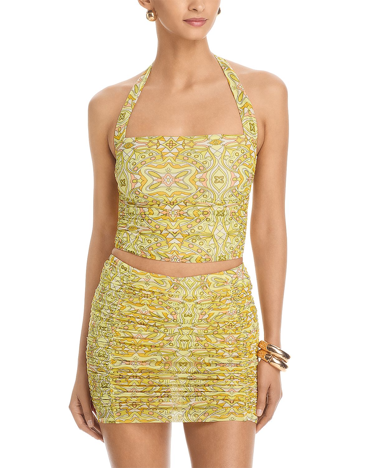 Afrm Aranya Halter Neck Top