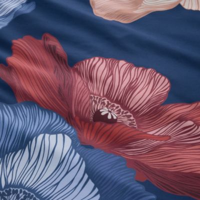 Mona Bleu Duvet Cover, King