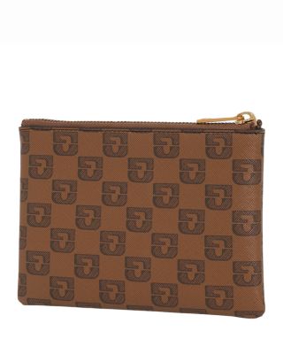 Monogram Leather Pochette