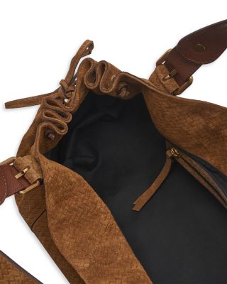 24H Suede Handbag