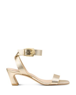 Women's Sai Leather Mid Heel Sandals