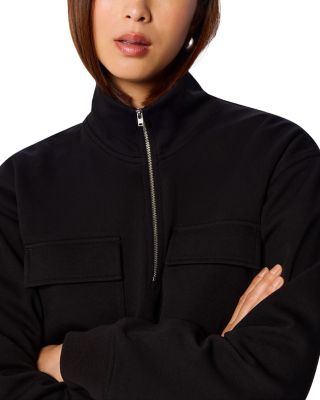 Funnel Quarter Zip Sweater