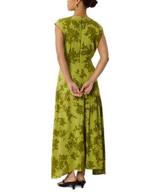 Petite Floral Asymmetric Dress