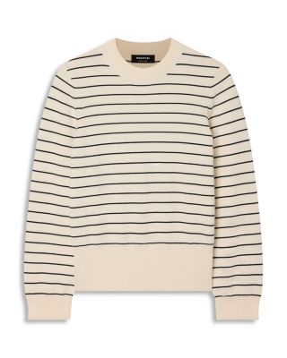 Classic Stripe Cotton Blend Sweater