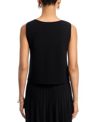 Button Front Sweater Vest