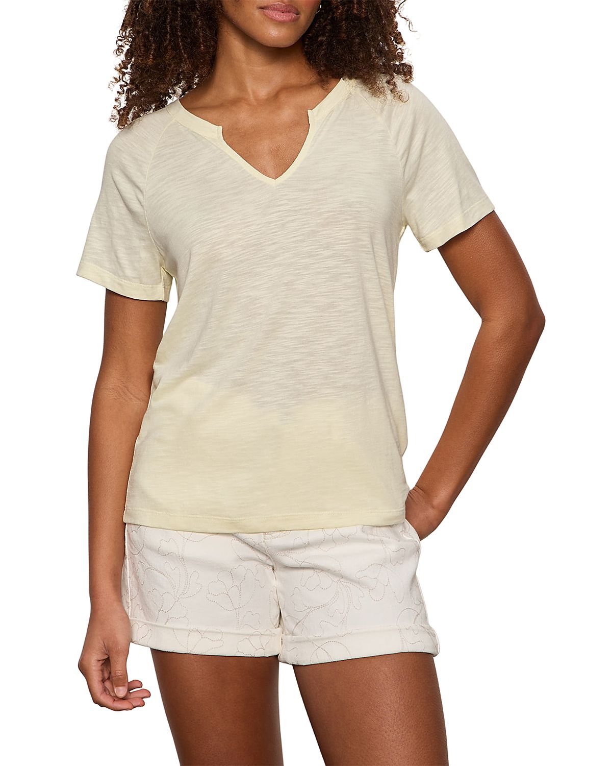 Sanctuary Notch Neck Tee
