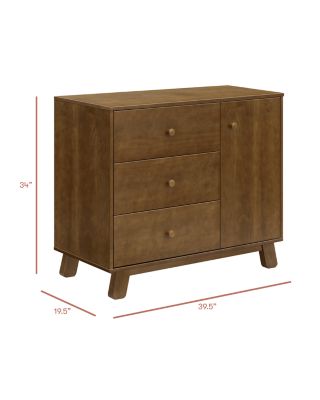 Hudson Modern 3 Drawer Dresser