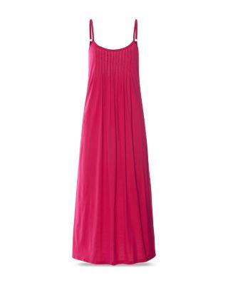 Juliet Pleated Long Spaghetti Gown