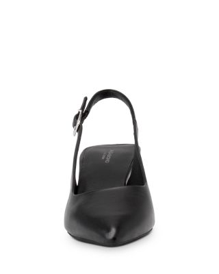 Women's Marta Leather Slingback Pumps