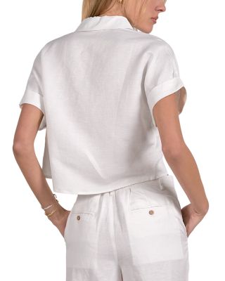 Short Sleeve Shirt Swim Cover-Up