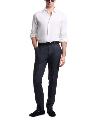 Cotton & Linen Textured Sport Shirt