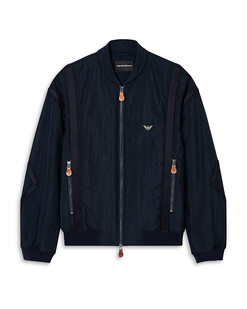 Emporio Armani Blouson Passementerie Tape Bomber Jacket