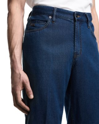 J50 Regular Fit Jeans in Medium Blue Denim