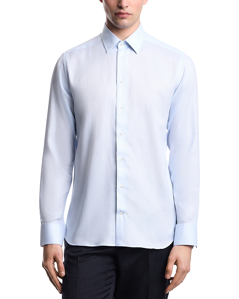 Emporio Armani New York Regular Fit Textured Shirt