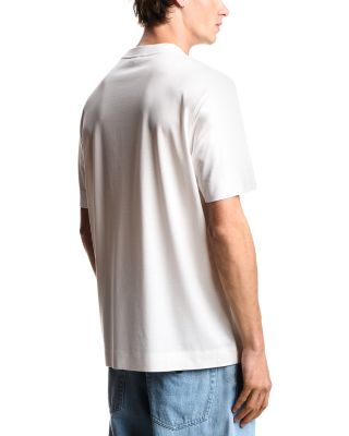 Print Motif Logo T-Shirt