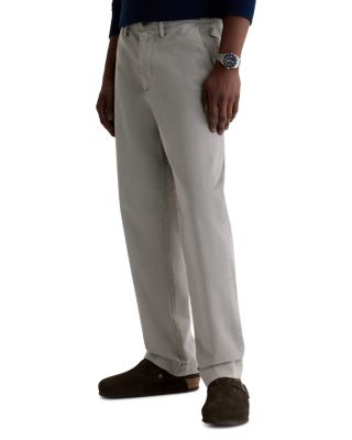 Archie Straight Fit Trousers in Sulfur Classic Gray