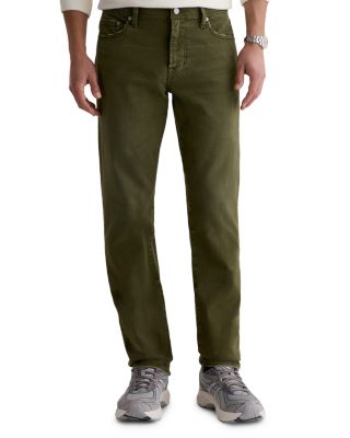 Everett Slim Straight Jeans in 7 Years Sulfur Coastal Moss