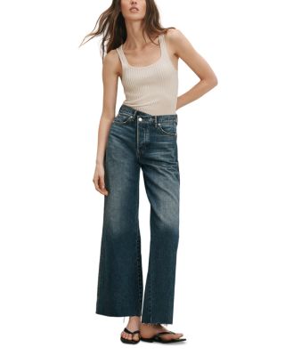 Taylor High Rise Wide Leg Jeans in City Lights