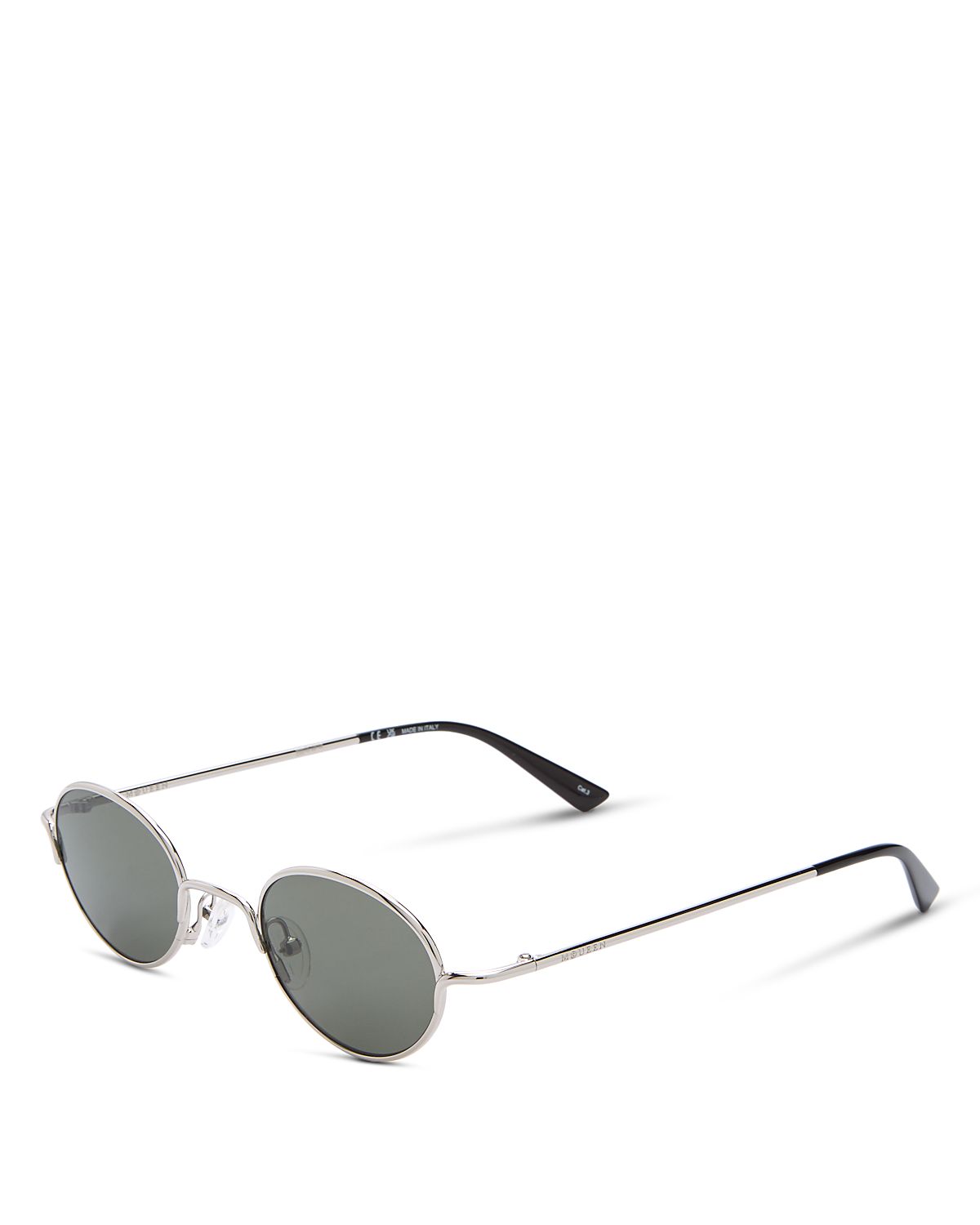 McQueen Round Sunglasses, 46mm