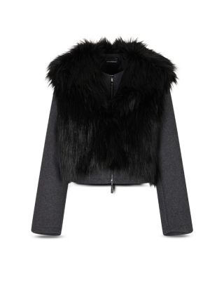 Faux Fur Two In One Jacket  