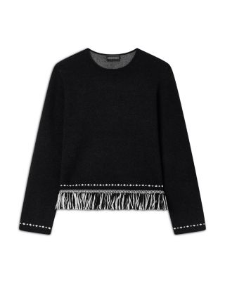 Fringe Hem Sweater